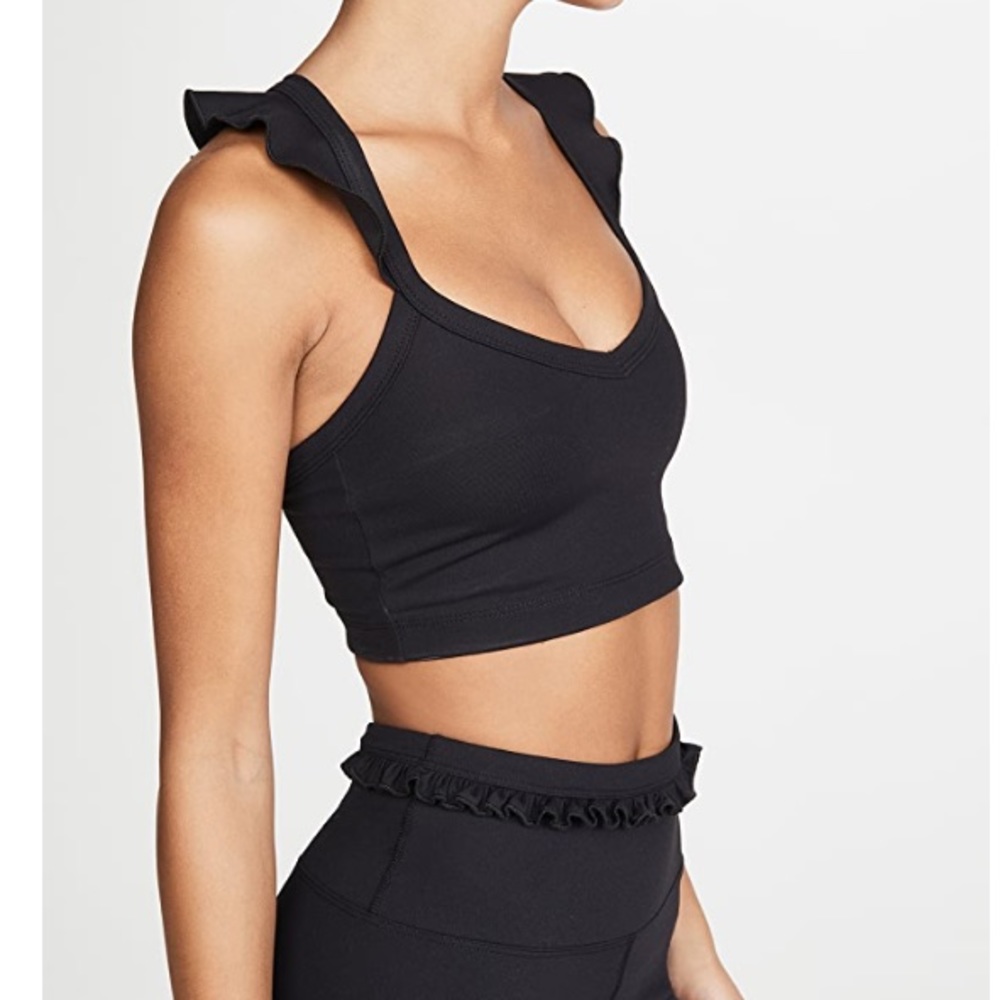 NWOT Years Of Ours Ruffle Sports Bra (XL)
